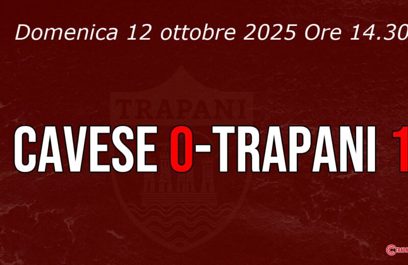 Cavese 0 Trapani 1 risultato finale Serie C 12 ottobre 2025