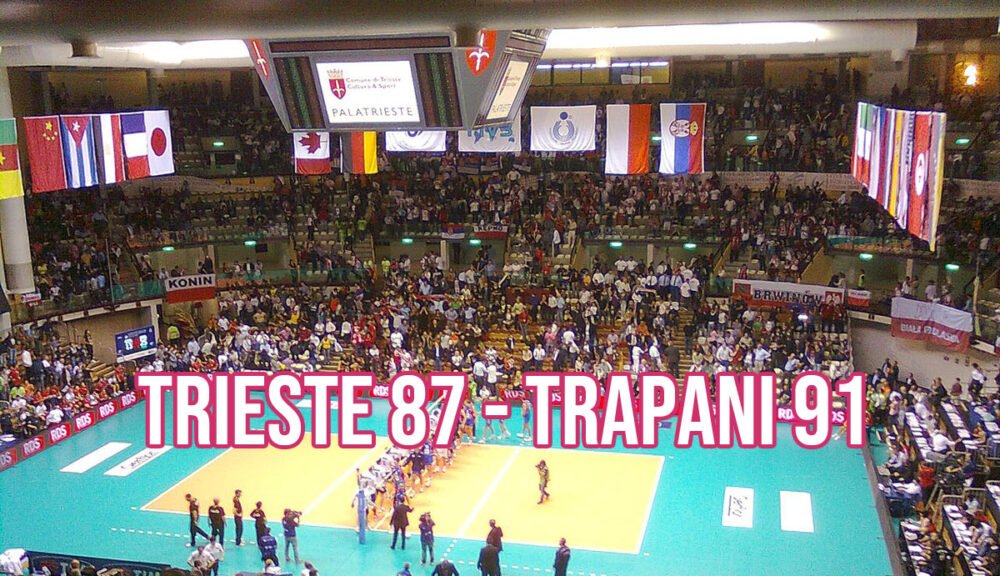 Partita Trieste Trapani 87-91 al PalaTrieste