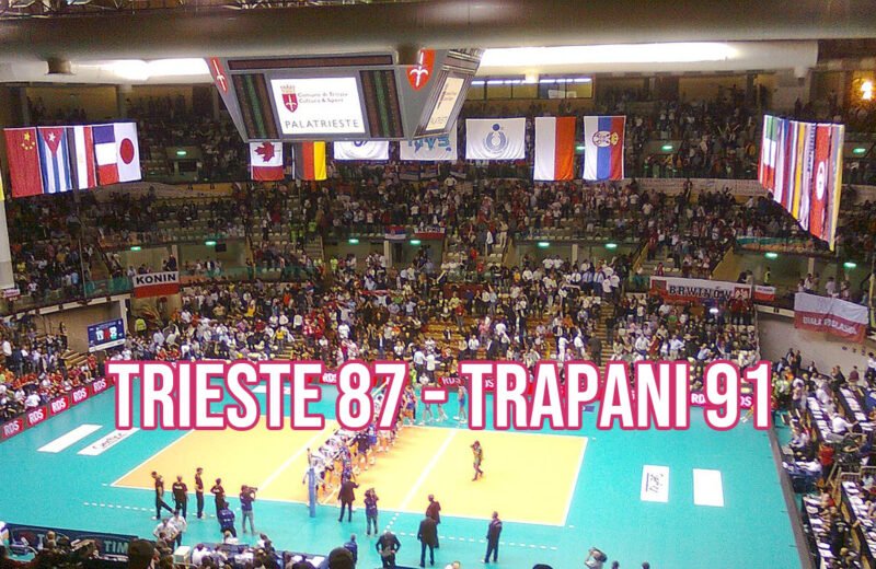 Partita Trieste Trapani 87-91 al PalaTrieste