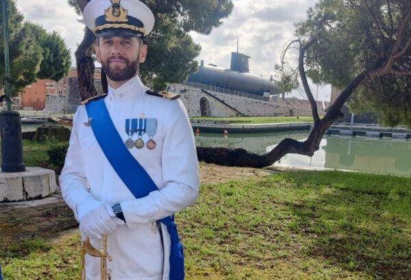 Medaglia d’Argento al Merito di Marina al Capitano di Corvetta Giuseppe Claudio Giannone