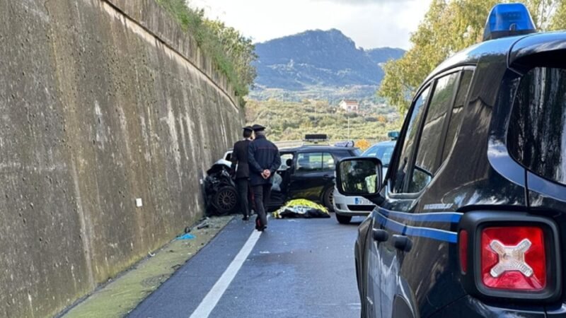 Incidente mortale sulla Palermo-Sciacca, nell’impatto muoiono madre e figlia