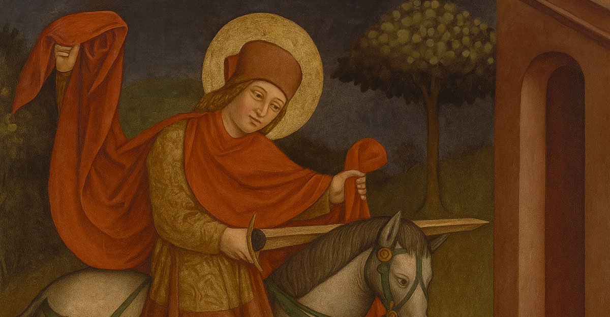 libera interpretazione artistica di San Martino di Tours