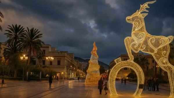 A Trapani è già Natale: acceso l’albero