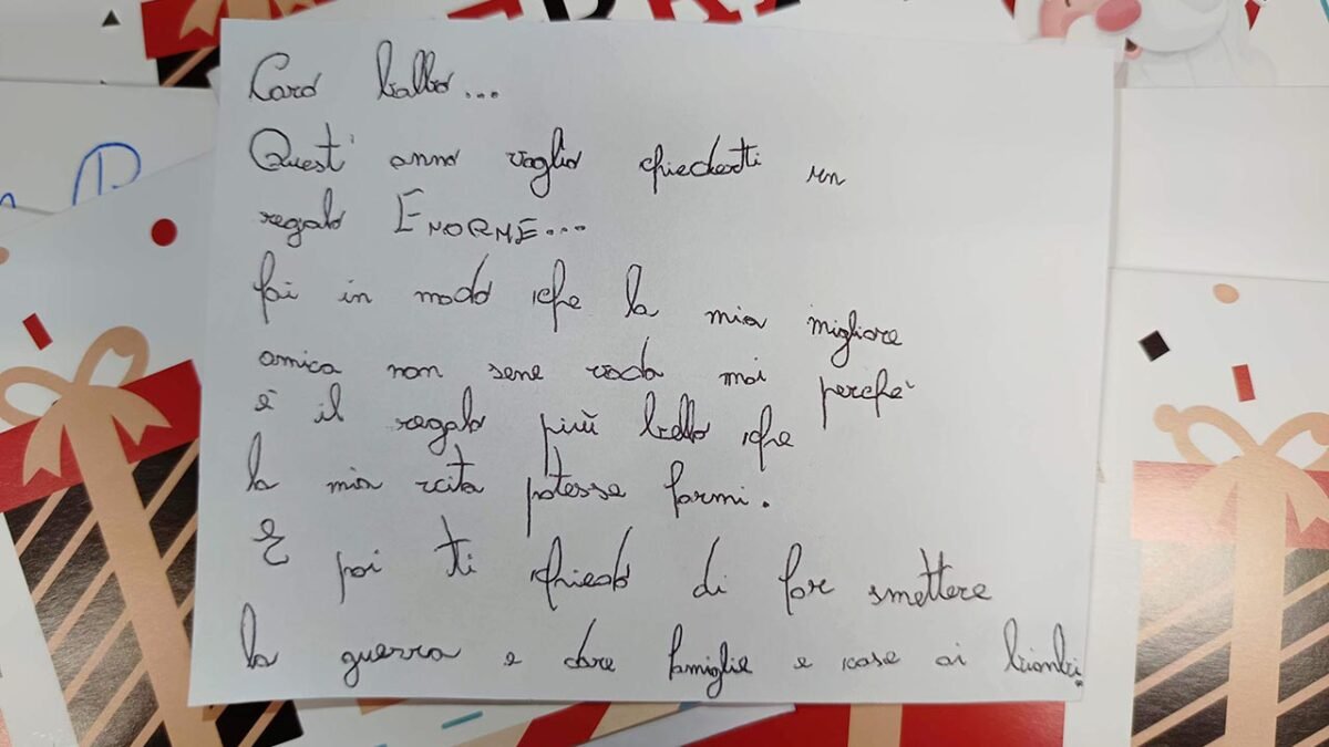 foto letterina natale