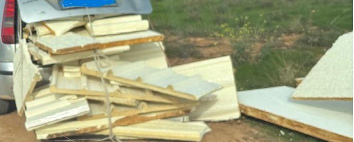 il mezzo che trasportava coibendati