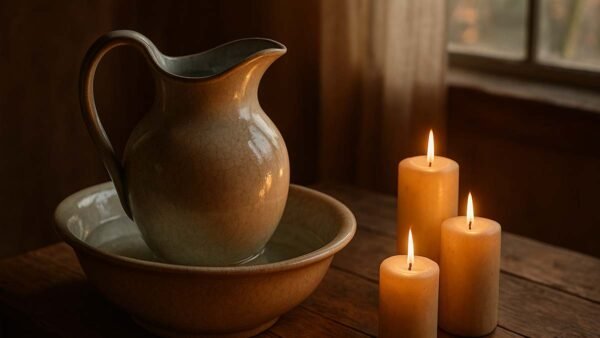 l'acqua che purifica nelle giornate dell'avvento