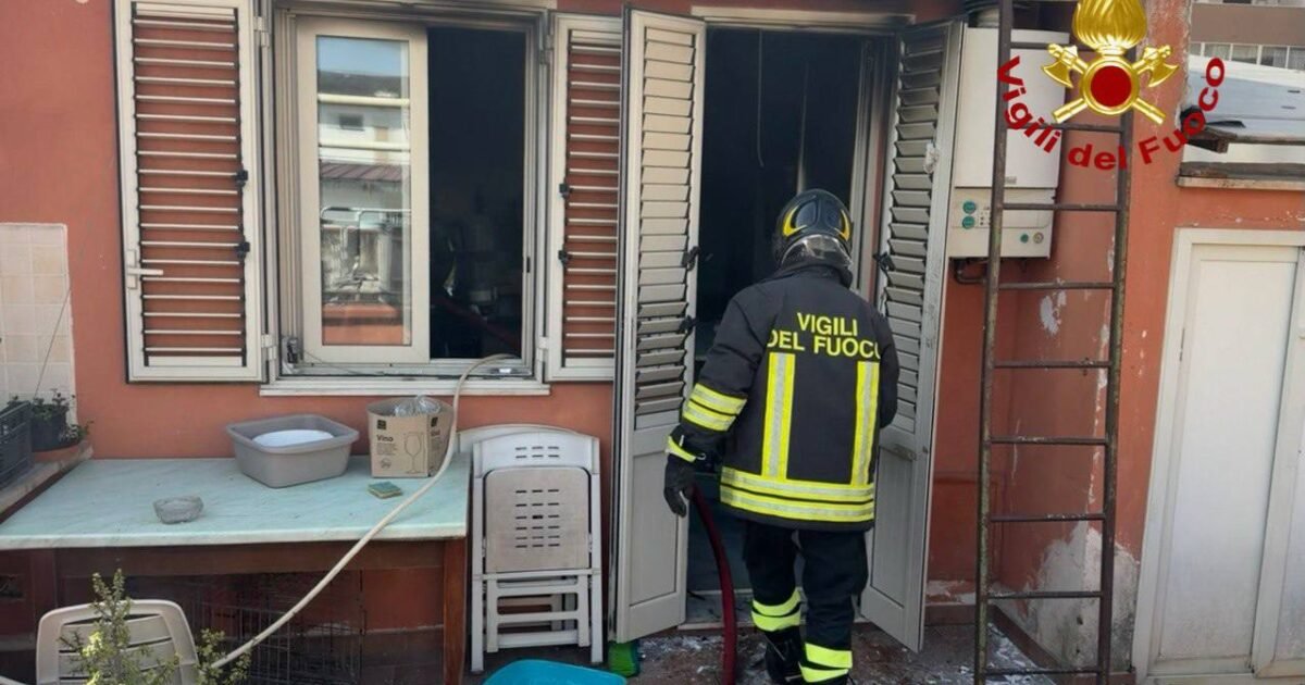 incendio abitazione palermo