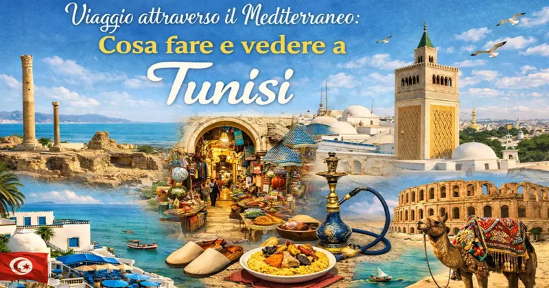 Viaggio attraverso il Mediterraneo: cosa fare e vedere a Tunisi