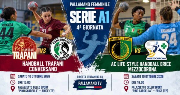 Erice e Trapani casa per la quarta giornata di Serie A1 femminile