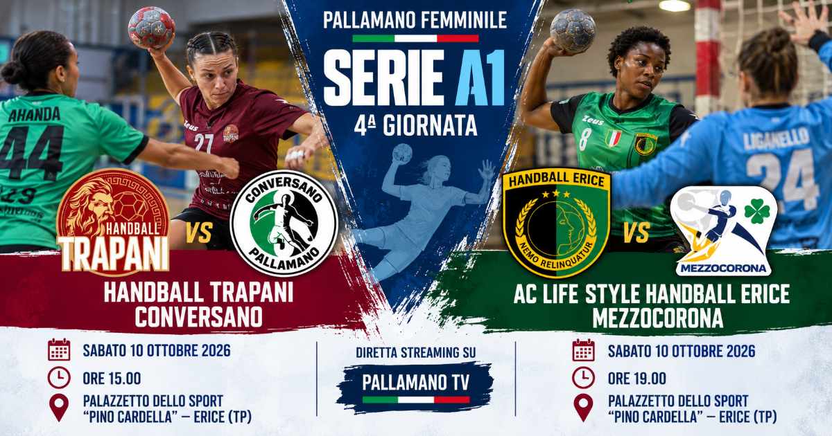 Erice e Trapani casa per la quarta giornata di Serie A1 femminile