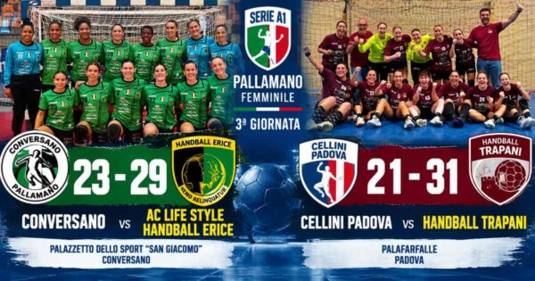 Prima storica vittoria Trapani in Serie A1 e successo di Erice